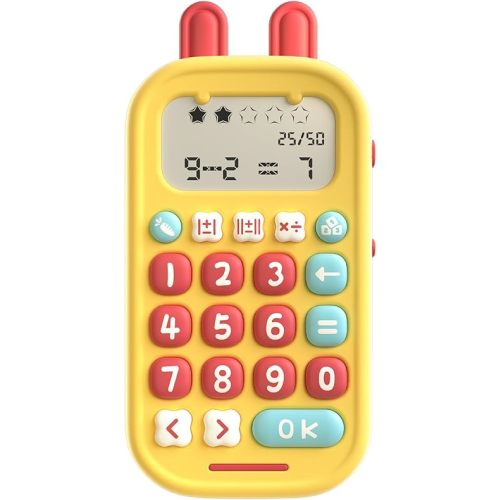 alilo Math Games for Kids Ages 5-12, Portable Math Toys for Practicing Addition, Subtraction, Multiplication and Division, Fun Educational Toy with 5 Modes, 19 Math Games, and 50K Math Questions