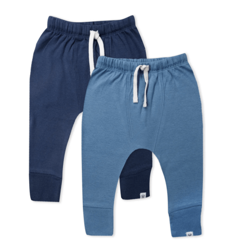 2-Pack Organic Cotton Honest Pants | 3-6 months