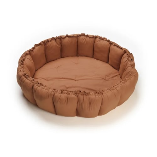 Play and Go  Bloom Organic Cotton Play Mat | Brown