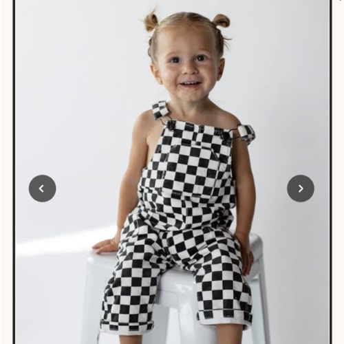 Classic Checker Overalls