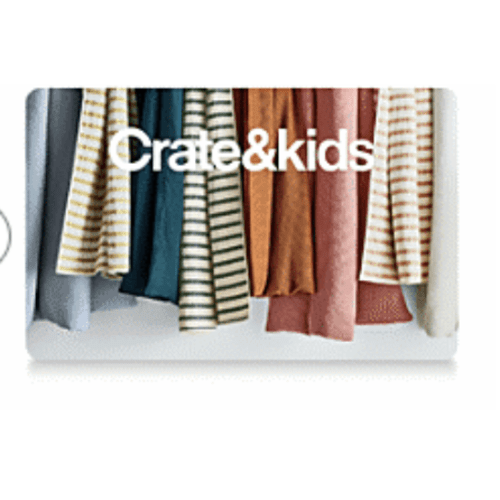 Crate and Kids Giftcard