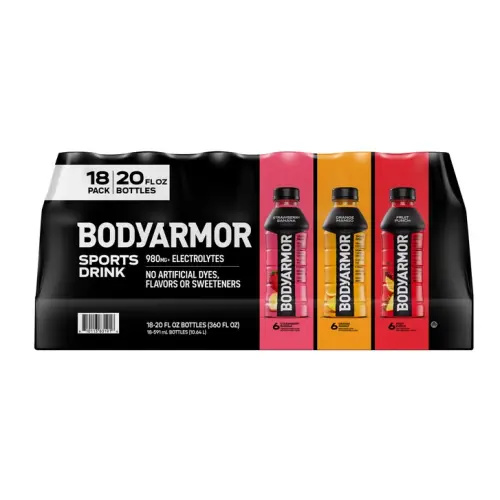 BODYARMOR Sports Drink, Variety Pack, 20 fl oz, 18-count | Costco