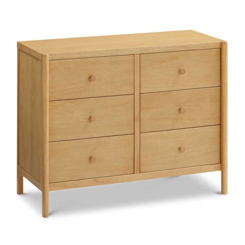Birdie 6 Drawer Dresser - FINISH : HONEY