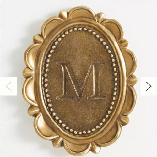 Louisa Monogram Gallery Wall Charm | Anthropologie