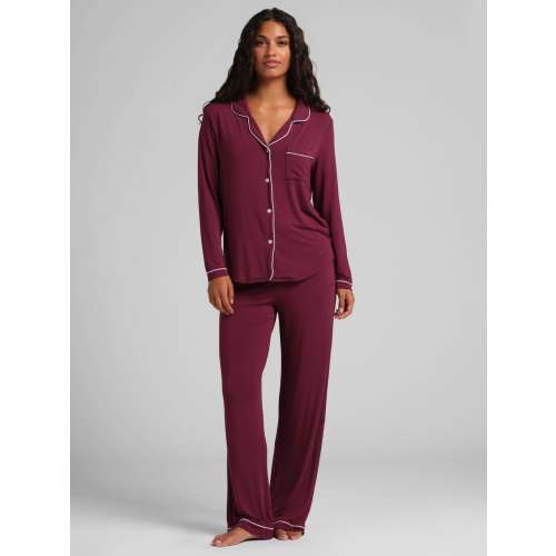 Luna Lounge Long Sleeve Pajama Set | Cozy Matching PJ Set | Comfrt