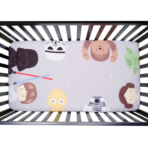 Star Wars Galaxy Cotton Fitted Crib Sheet