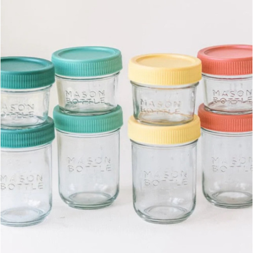 Breastmilk Storage Jar Set – Mason Bottle