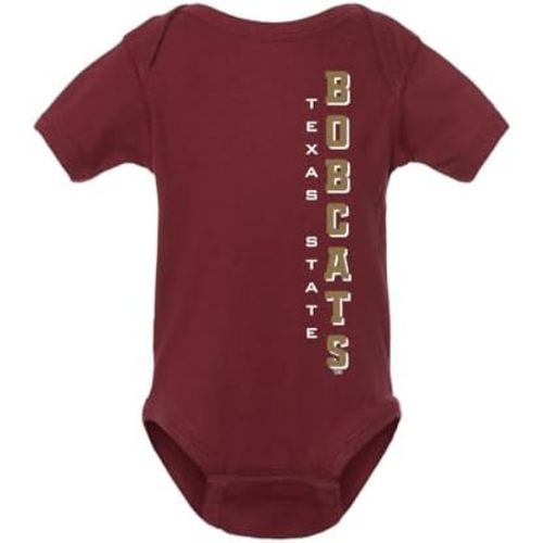CornBorn Kids Texas State Bobcats Infant Bodysuits | Choose Your Design