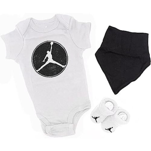 Nike Baby's Bodysuit, Hat and Booties 3 Piece Set