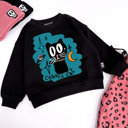 COSMIC CAT SWEATSHIRT – Skeletots