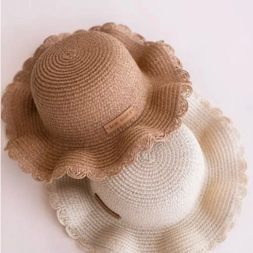 Baby Straw Sun Hat