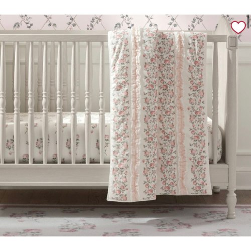 Bria Hammel Rose Baby Quilt