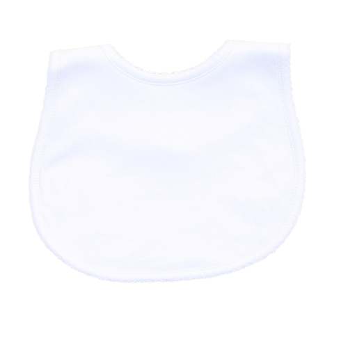 Solid Essentials White Bib