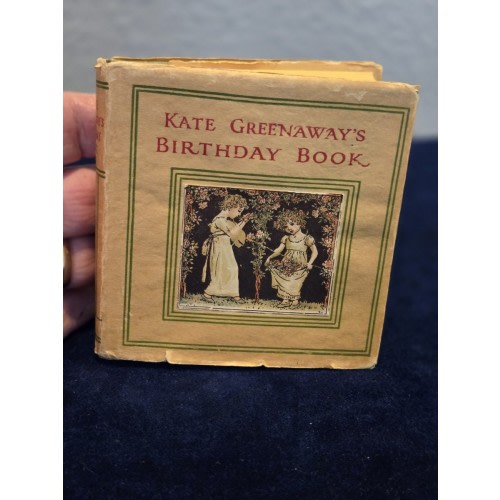 Vintage Kate Greenaway's Birthday Book-Clean Pages with Jacket 1963