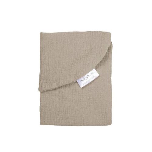 Snuggle Me Organic Curve Lounger Muslin Cover - Birch