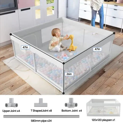Fodoss Baby Playpen, Playpen for Babies