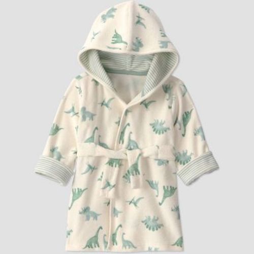 Carter's Just One You® Baby Bath Robe - Green Dino