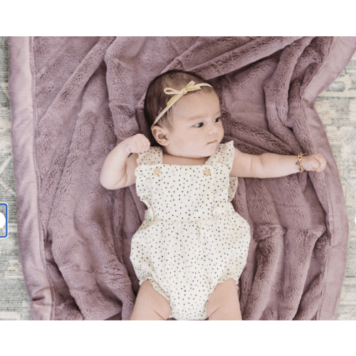 Saranoni Lush Receiving Blanket (Buttermilk)