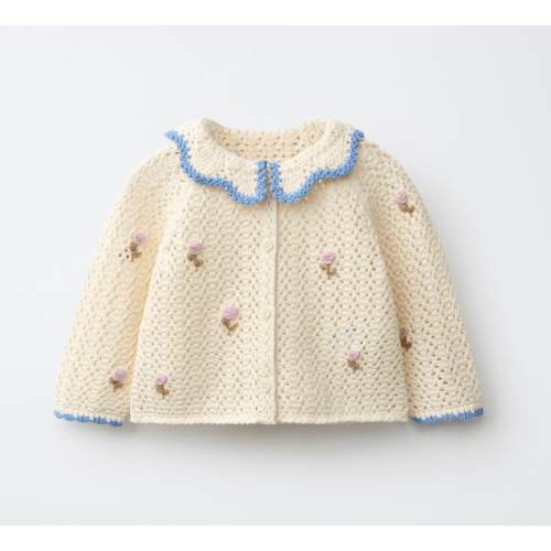 EMBROIDERED DOT JACKET