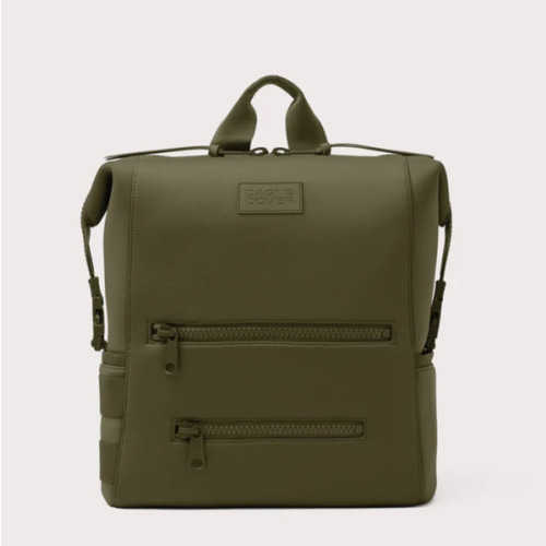 Indi Diaper Backpack in Dark Moss, Large