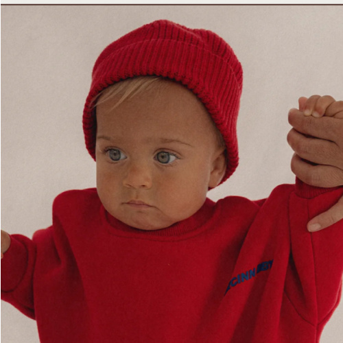 Fisherman Beanie - Red