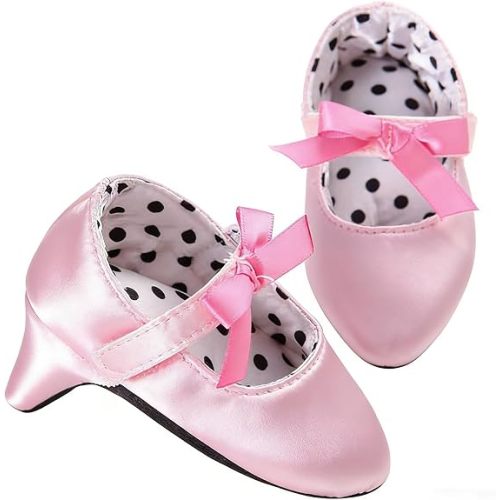 Newborn Baby Girls Shoes Bowknot High Heels Soft Sole Dress Shoes Crib Infant Girl Photography Props