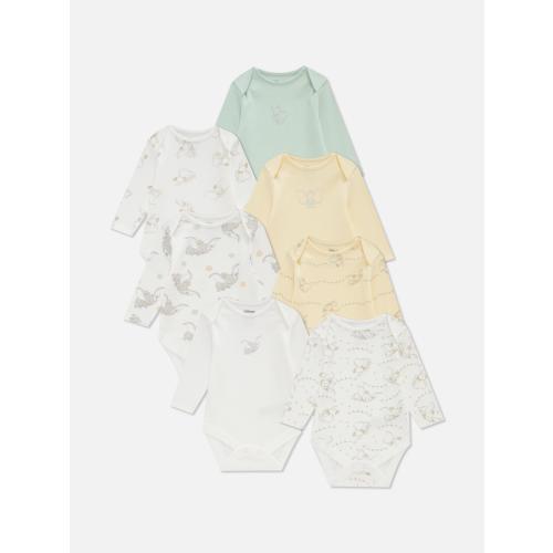 0-36mths | 7pk Disney’s Dumbo Long Sleeve Bodysuits