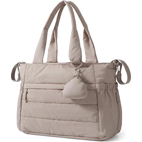 BAGSMART Diaper Bag Tote, Hospital Bag for Labor Delivery Travel Baby Tote