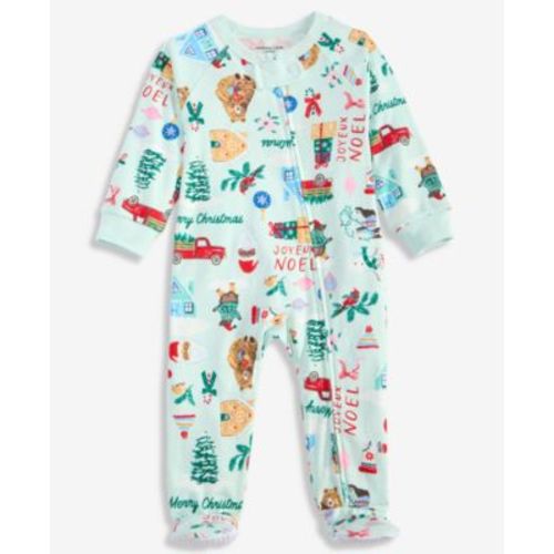Baby Cotton Holiday Village Coveralls, Macy's Exclusive