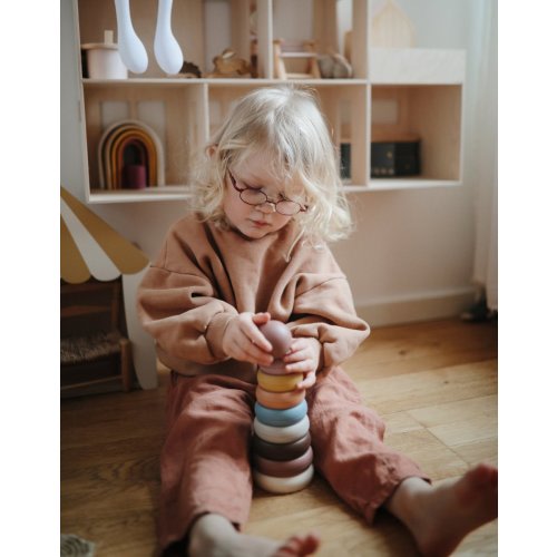 Original Stacking Ring Toy – Heart of Gold Kids