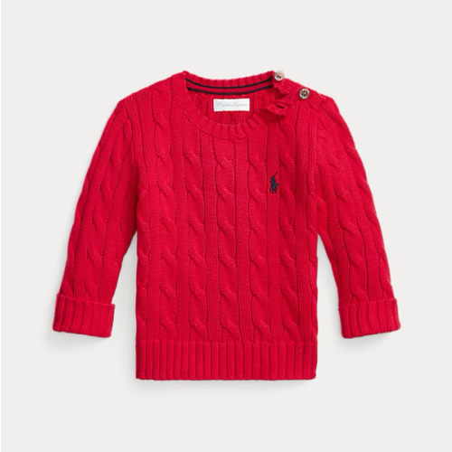 Cable-Knit Cotton Sweater | Ralph Lauren