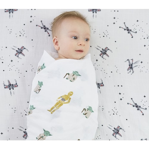 Pottery Barn Kids Star Wars™ Organic Muslin Swaddle Set