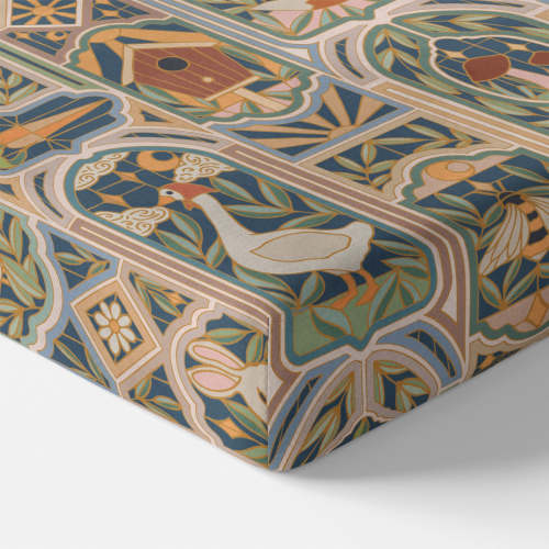 Gardenthyme Crib Sheet