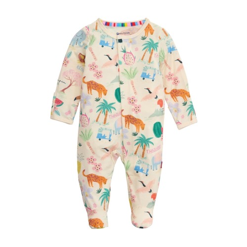 Wanderlust Wildlife Modal Blend Footie | Nordstromrack
