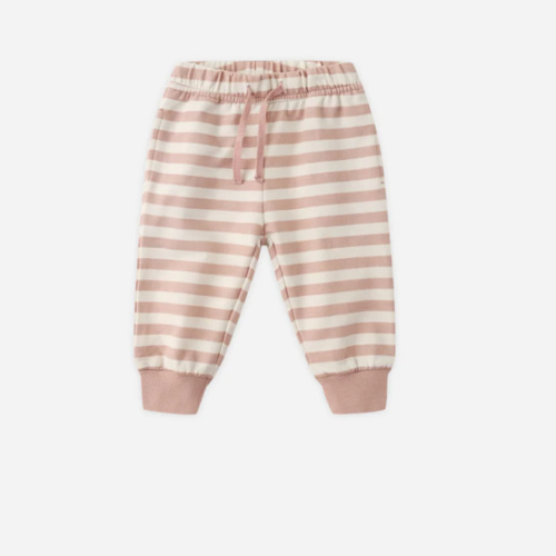 Relaxed Sweatpant || Pink Stripe – Quincy Mae