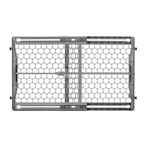Regalo 28"-42" Expandable Baby Safety Gate, Gray, Sturdy, Ages 6 to 24 Months