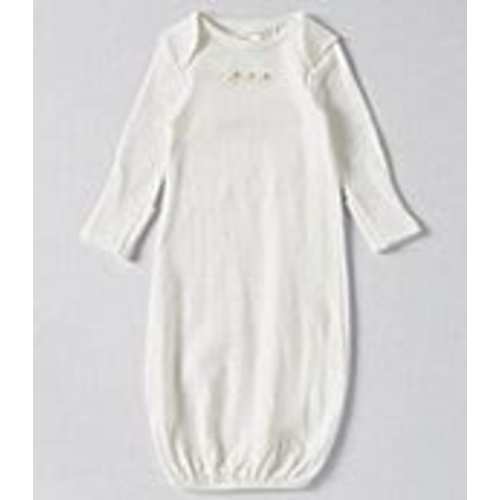 Starting Out Baby Round Neck Long Sleeve Duck Embroidered Gown | Dillard's