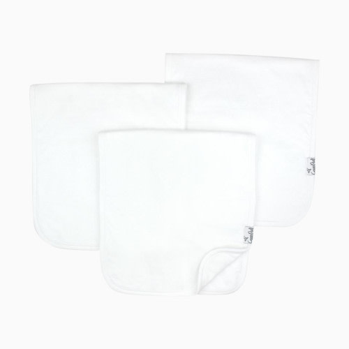 Burp Cloth Set - White Basics