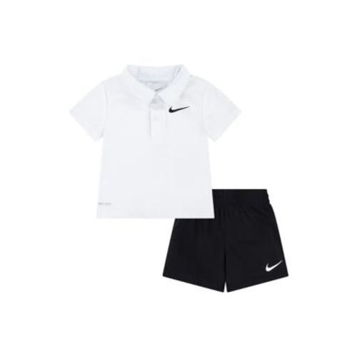 Baby Boys Polo Shirt and Shorts Set