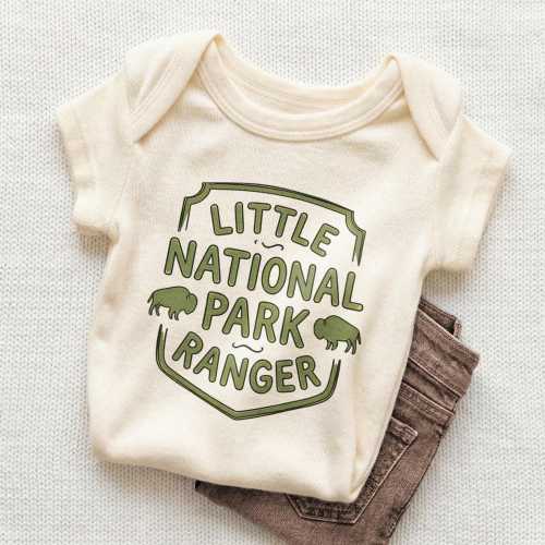 Little National Park Ranger Baby Onesie - Cute Outdoor Nature Lover Bodysuit