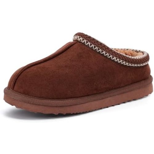 Women's Slippers Fuzzy Cozy Short Ankle Shoes Indoor and Outdoor Mules Furry Warm House Slippers for Woman Cute Fluffy Clogs