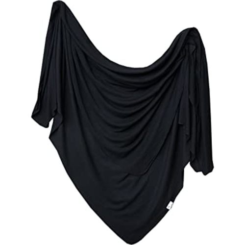 Copper Pearl Baby Swaddle Blanket - Premium Knit Baby Blanket, Large Soft Stretchy Receiving Blankets for Baby Boy and Girl, Swaddles for Newborn, Infant, and Toddler (Midnight)