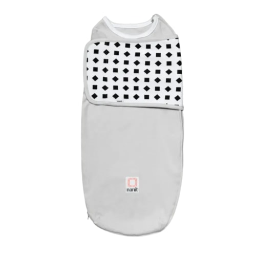 Nanit Breathing Wear Swaddle, Large (3-6m), Pebble Grey