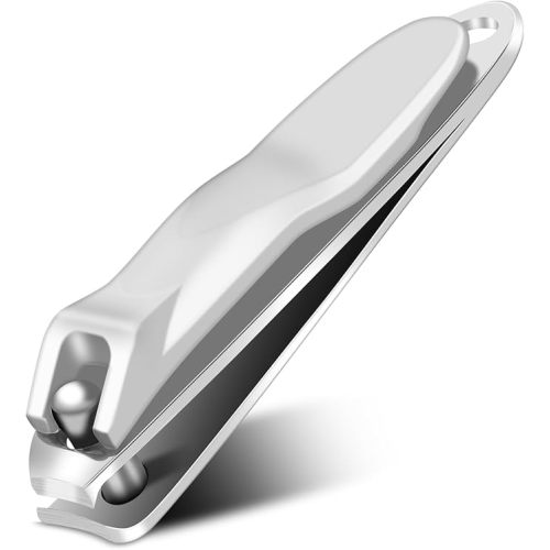 Baby Nail Clipper, Stainless Steel Small Jaw Nail Trimmer for Newborn, Toddlers, Infant, Child, Precision Nail Grooming Tool for Tiny Fingers and Toes (Silver)