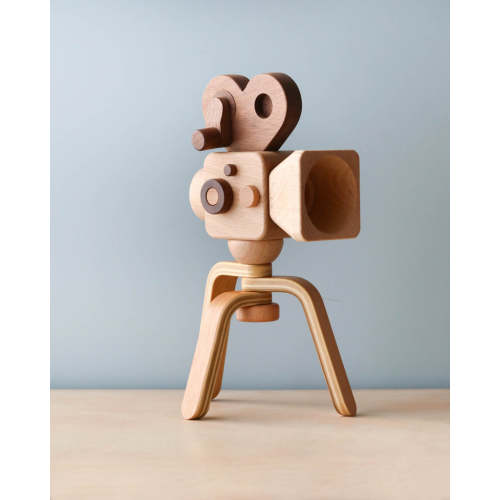 Father’s Factory | Wooden Toy Camera With Tripod– Odin Parker
