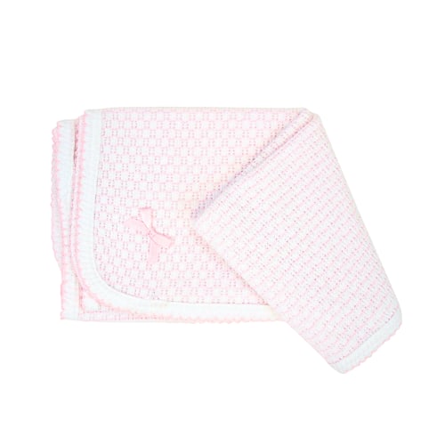 Paty Knit Pinstripe Swaddle Blanket - PatyInc