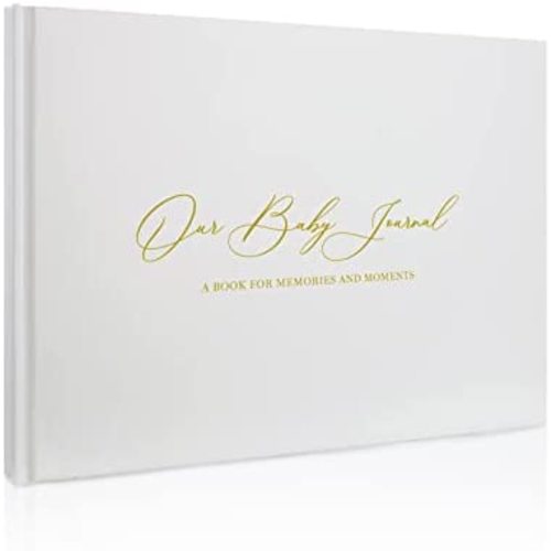 Baby Memory Book From Pregnancy to First 5 Years Minimalist Gender Neutral Scrapbook Album Baby Girl or Boy Baby Record Books for all the Milestones and Growth Baby Keepsake Book for Modern Families