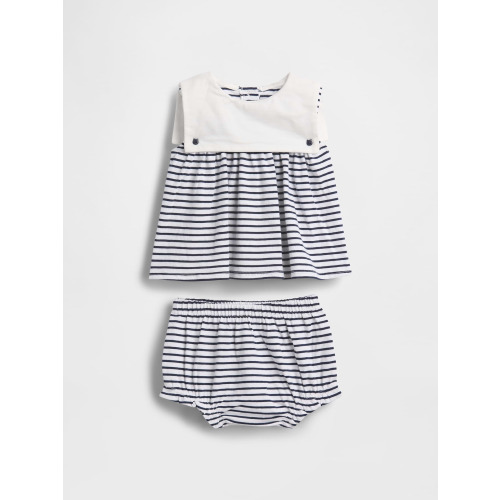 Baby Organic Cotton Sailor Outfit Set
