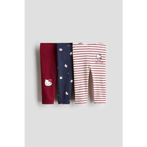 3-PACK PRINTED LEGGINGS