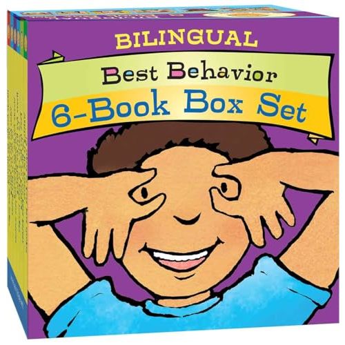 Best Behavior® Bilingual 6-Book Box Set (Hands Are Not for Hitting, Feet Are Not for Kicking, Voices Are Not for Yelling, Waiting Is Not Forever, ... for Picking) (Spanish and English Edition)